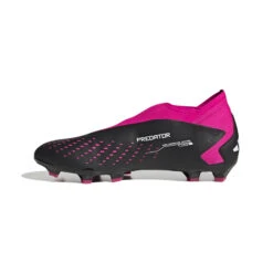 Adidas Predator Accuracy.3 Laceless FG (Black/Pink) -Sports-Football Apparel adidas predator accuracy3 laceless fg black pink 1
