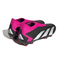 Adidas Predator Accuracy.3 Laceless FG (Black/Pink) -Sports-Football Apparel adidas predator accuracy3 laceless fg black pink 5
