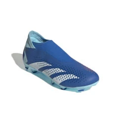 Adidas Predator Accuracy.3 Laceless FG (Blue/White) -Sports-Football Apparel adidas predator accuracy3 laceless fg blue white 4