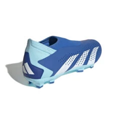 Adidas Predator Accuracy.3 Laceless FG (Blue/White) -Sports-Football Apparel adidas predator accuracy3 laceless fg blue white 5