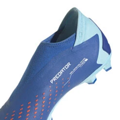 Adidas Predator Accuracy.3 Laceless FG (Blue/White) -Sports-Football Apparel adidas predator accuracy3 laceless fg blue white 6