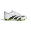 Adidas Predator Accuracy.4 FxG Jr (White/Lime) -Sports-Football Apparel adidas predator accuracy4 fxg jr white lime