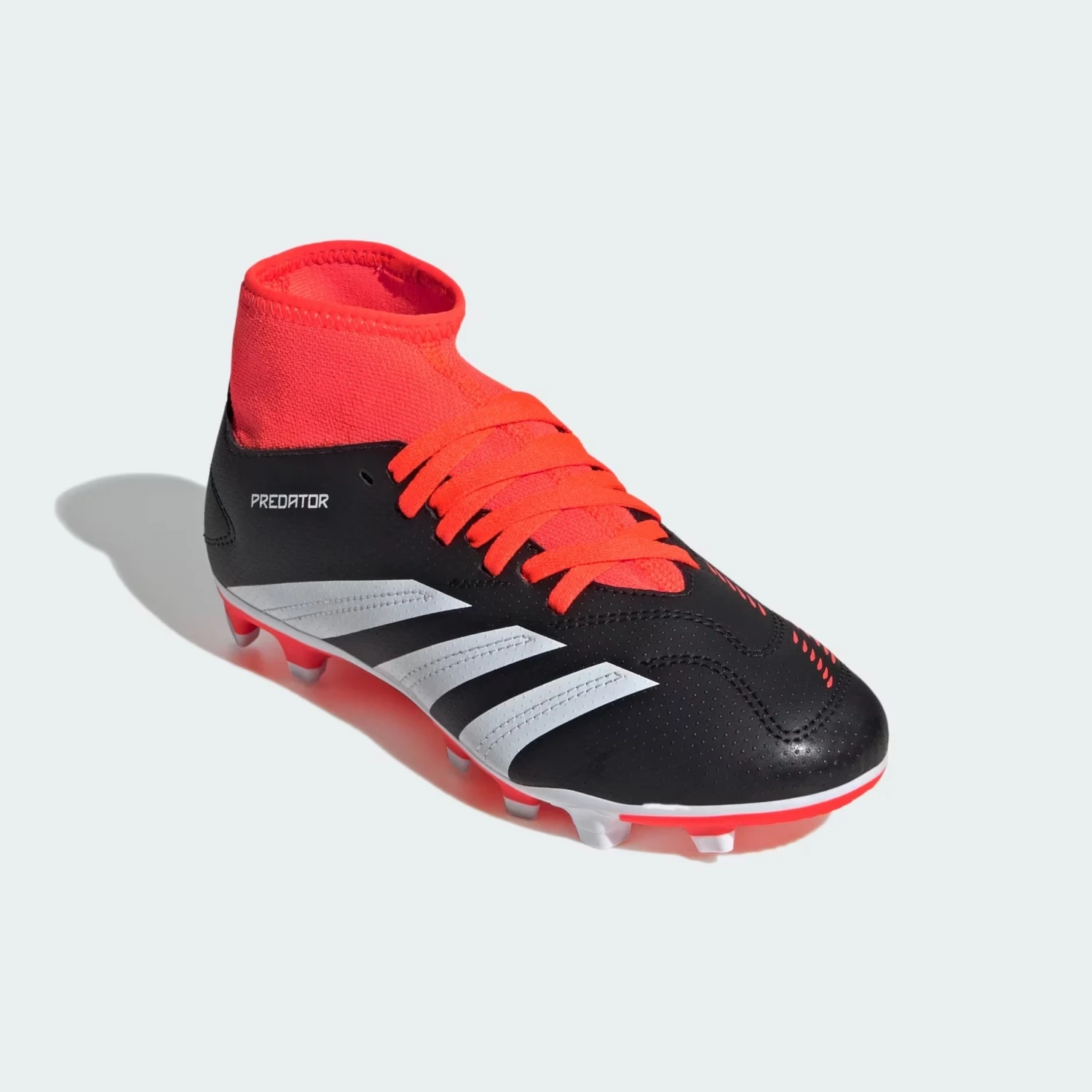 Adidas Predator Club Sock FxG Jr (Black/Orange) 7 Adidas Predator Club Sock FxG Jr (Black/Orange) - Image 5