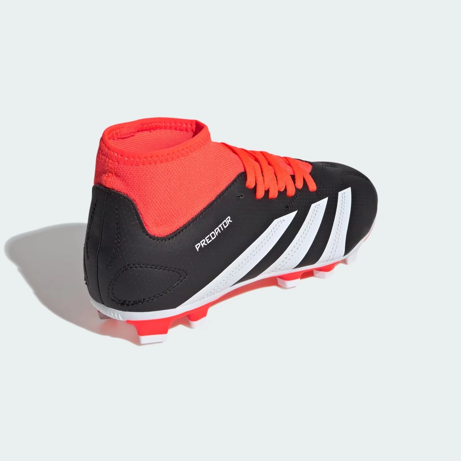 Adidas Predator Club Sock FxG Jr (Black/Orange) 8 Adidas Predator Club Sock FxG Jr (Black/Orange) - Image 6