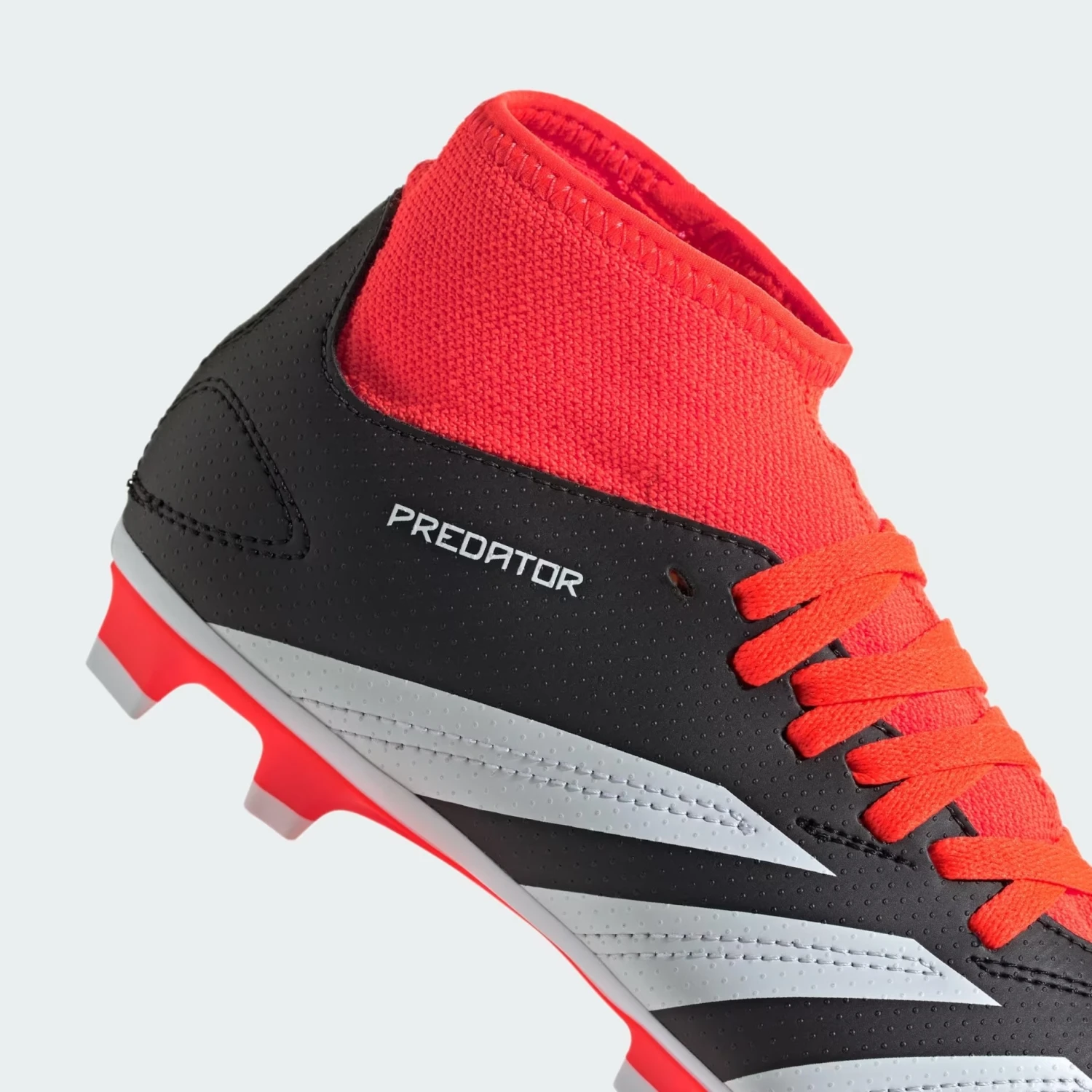 Adidas Predator Club Sock FxG Jr (Black/Orange) 9 Adidas Predator Club Sock FxG Jr (Black/Orange) - Image 7