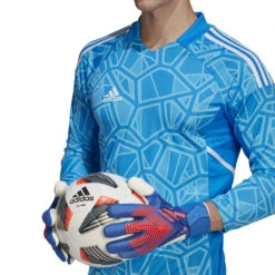 Adidas Predator Competition Glove (Blue/Orange) -Sports-Football Apparel adidas predator competition glove blue orange 3
