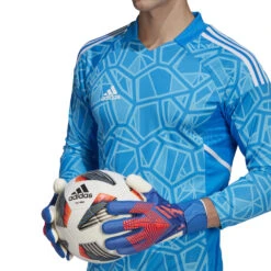 Adidas Predator Competition Glove (Blue/Orange) -Sports-Football Apparel adidas predator competition glove blue orange 8