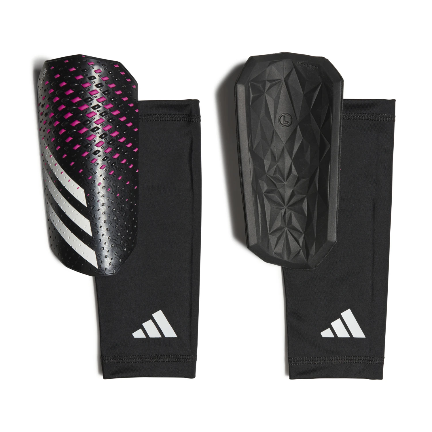 Adidas Predator Competition Shin Guard (Black/Pink) 3 Adidas Predator Competition Shin Guard (Black/Pink)