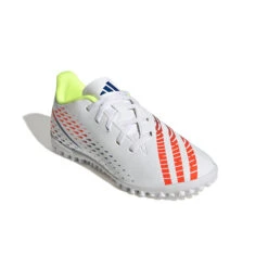 Adidas Predator Edge.4 Turf Jr (White/Multi) -Sports-Football Apparel adidas predator edge4 turf jr white multi 4