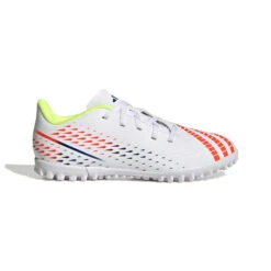 Adidas Predator Edge.4 Turf Jr (White/Multi) -Sports-Football Apparel adidas predator edge4 turf jr white multi 8