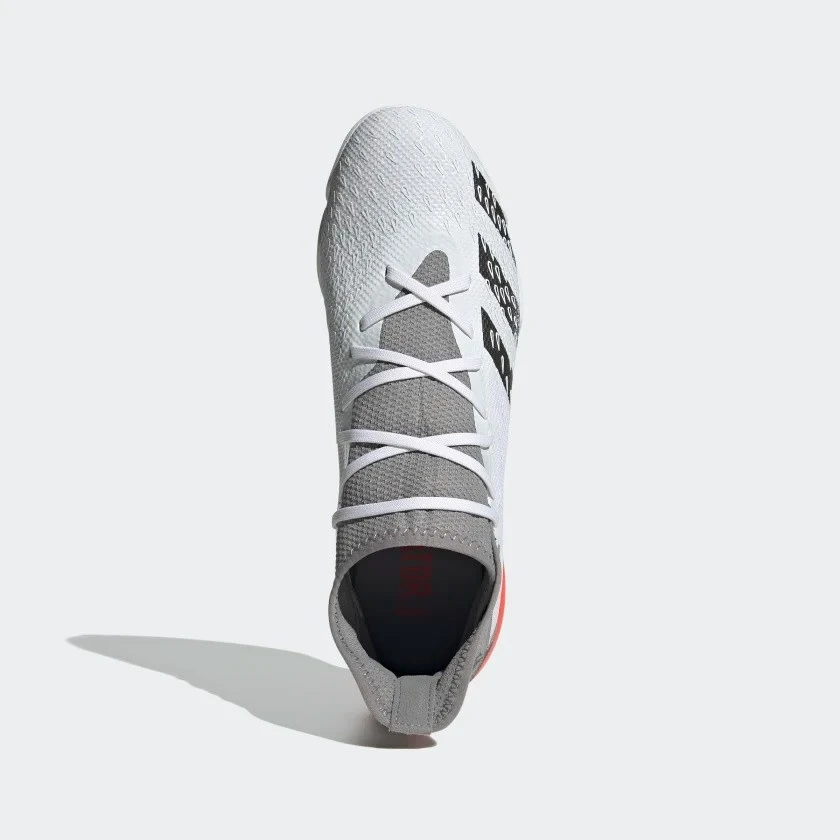 Adidas Predator Freak.3 Indoor (White/Silver) 4 Adidas Predator Freak.3 Indoor (White/Silver) - Image 2