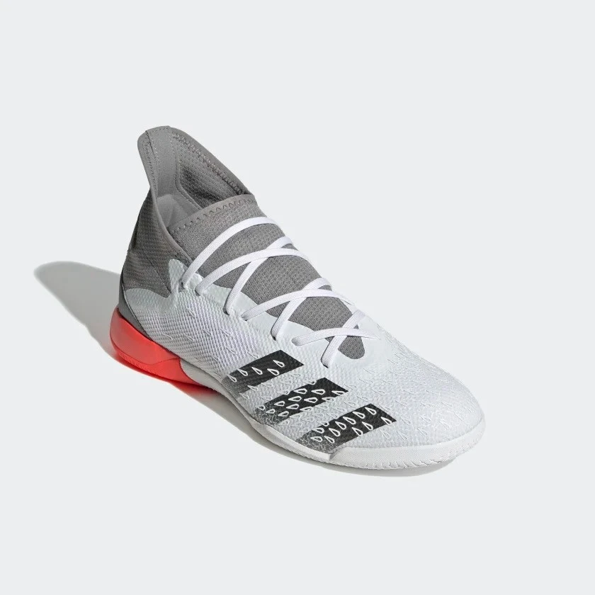 Adidas Predator Freak.3 Indoor (White/Silver) 13 Adidas Predator Freak.3 Indoor (White/Silver) - Image 11