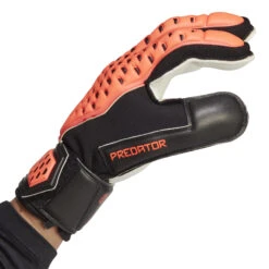 Adidas Predator Match Fingersave Gloves (Orange/Black) 9 Adidas Predator Match Fingersave Gloves (Orange/Black) -Sports-Football Apparel adidas predator match fingersave gloves orange bla 2