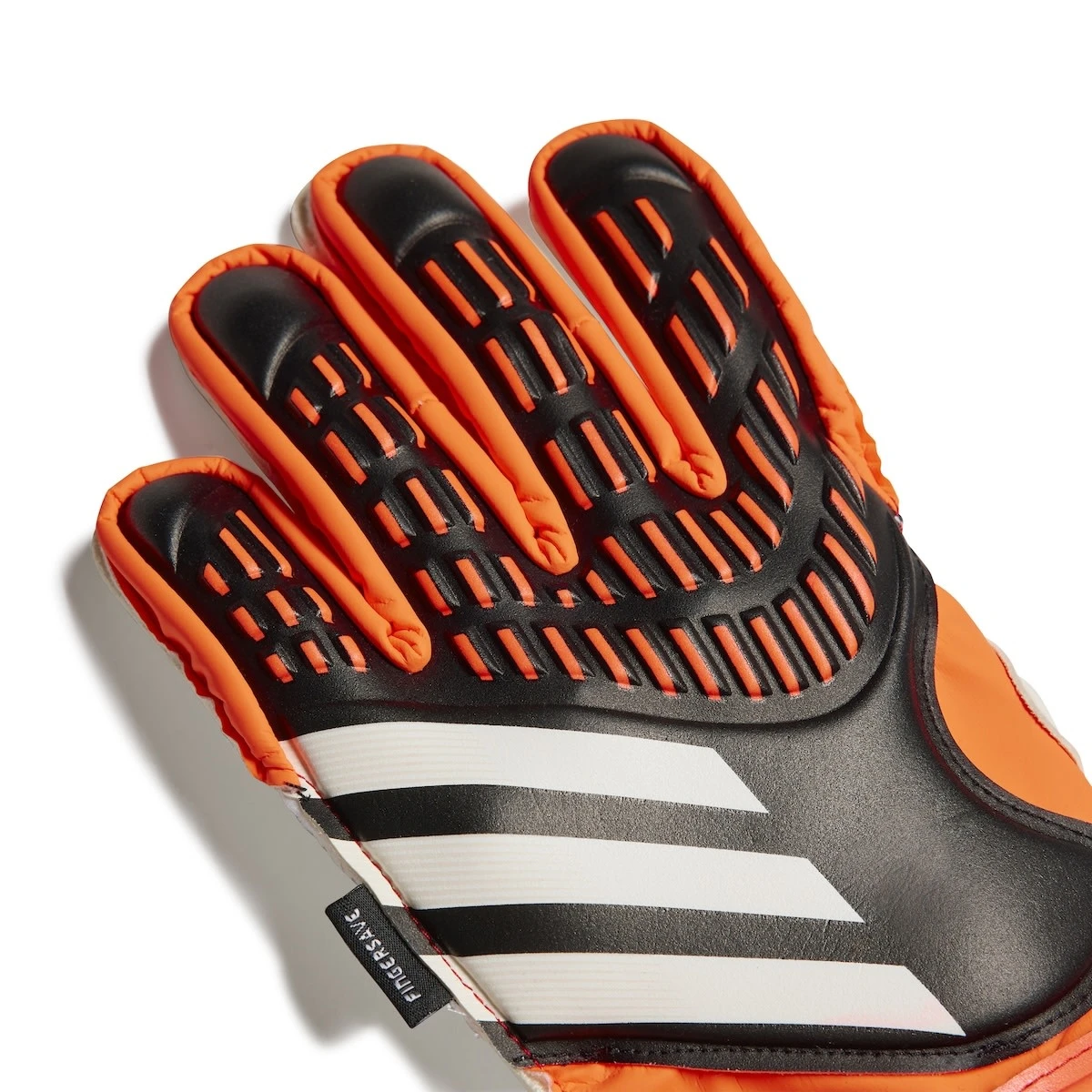Adidas Predator Match Fingersave Goalkeeper Gloves Jr (Black/Orange) 4 Adidas Predator Match Fingersave Goalkeeper Gloves Jr (Black/Orange) - Image 2