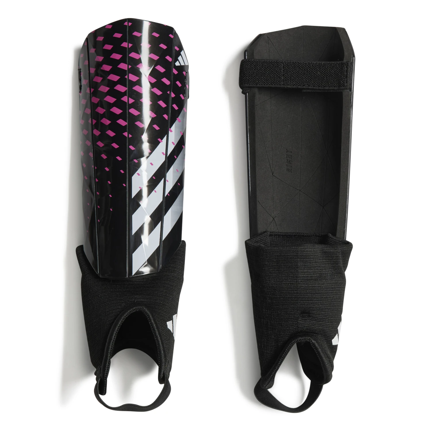 Adidas Predator Match Shin Guard Youth (Black/Pink) 3 Adidas Predator Match Shin Guard Youth (Black/Pink)