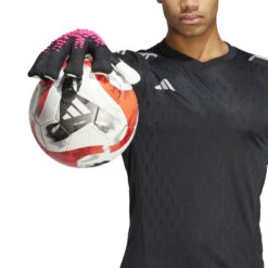 Adidas Predator Pro Fingersave Goalkeeper Gloves (Black/Pink) -Sports-Football Apparel adidas predator pro fingersave goalkeeper gloves b 6