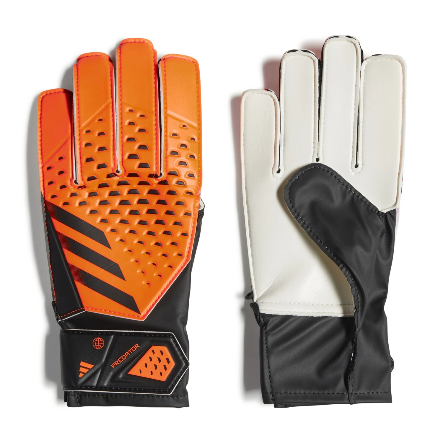 Adidas Predator Training Gloves Jr (Orange/Black) 3 Adidas Predator Training Gloves Jr (Orange/Black)