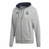 Adidas Real Madrid 19/20 Full Zip Hoodie -Sports-Football Apparel adidas real madrid 19 20 full zip hoodie