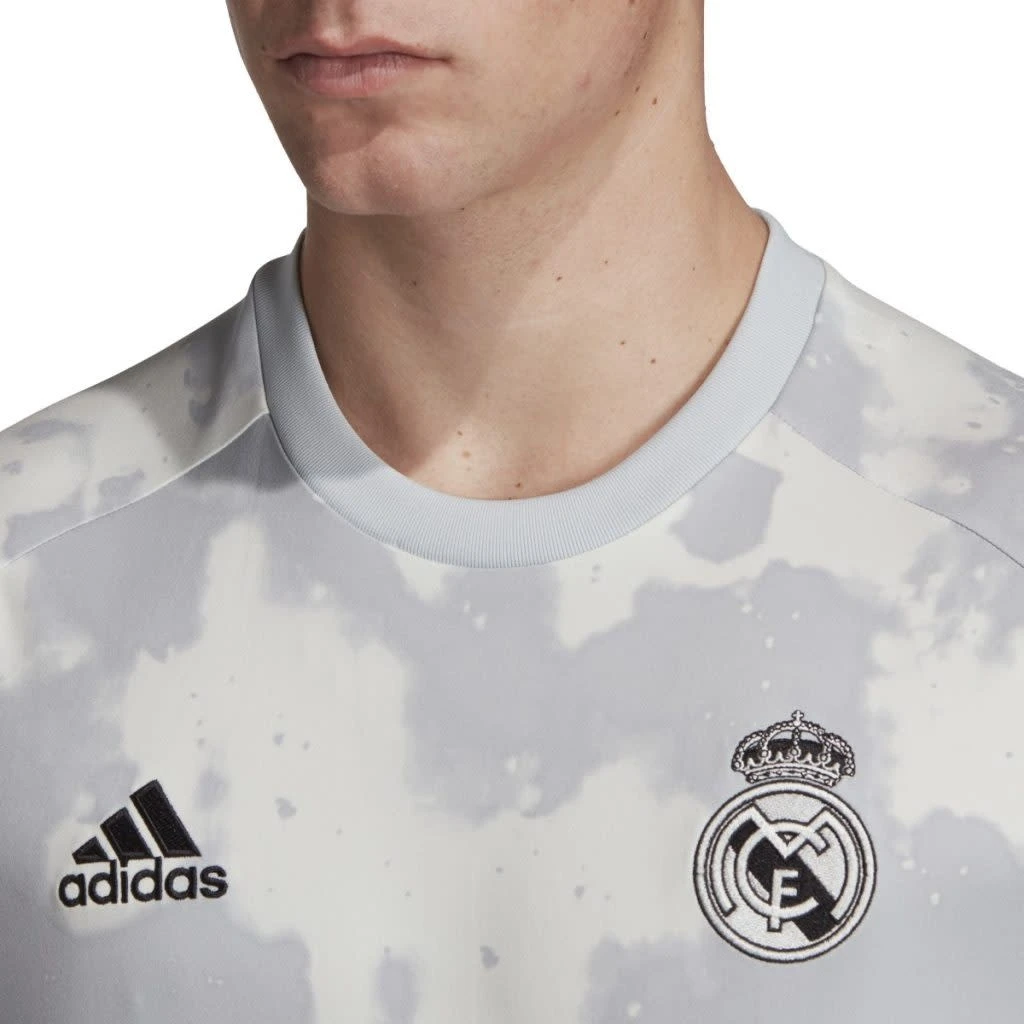 Adidas Real Madrid 19/20 Prematch Jersey 12 Adidas Real Madrid 19/20 Prematch Jersey - Image 10