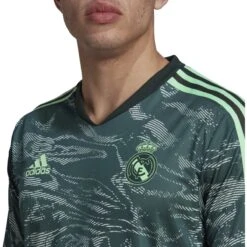 Adidas Real Madrid 22/23 Condivo 22 Training Jersey (Green) -Sports-Football Apparel adidas real madrid 22 23 condivo 22 training jerse 3