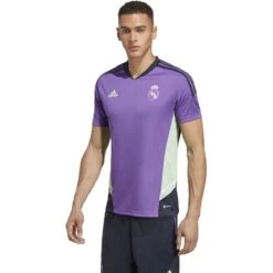 Adidas Real Madrid 22/23 Condivo 22 Training Jersey (Purple) -Sports-Football Apparel adidas real madrid 22 23 condivo 22 training jerse 7