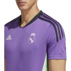 Adidas Real Madrid 22/23 Condivo 22 Training Jersey (Purple) -Sports-Football Apparel adidas real madrid 22 23 condivo 22 training jerse 8