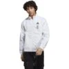 Adidas Real Madrid 22/23 Reversible Anthem Jacket (White) -Sports-Football Apparel adidas real madrid 22 23 reversible anthem jacket