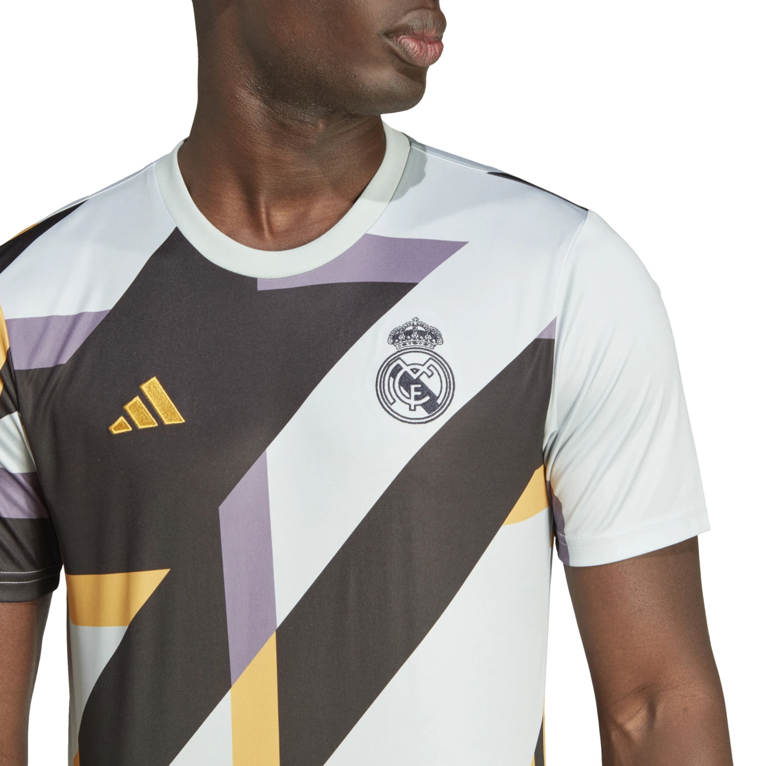 Adidas Real Madrid 23/24 Prematch Jersey (Gray/Navy) 10 Adidas Real Madrid 23/24 Prematch Jersey (Gray/Navy) - Image 8