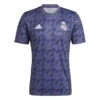 Adidas Real Madrid 23/24 Prematch Jersey (Purple) -Sports-Football Apparel adidas real madrid 23 24 prematch jersey purple