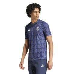 Adidas Real Madrid 23/24 Prematch Jersey (Purple) -Sports-Football Apparel adidas real madrid 23 24 prematch jersey purple 2