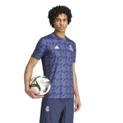 Adidas Real Madrid 23/24 Prematch Jersey (Purple) -Sports-Football Apparel adidas real madrid 23 24 prematch jersey purple 4