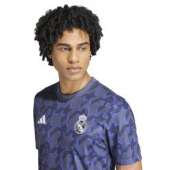 Adidas Real Madrid 23/24 Prematch Jersey (Purple) -Sports-Football Apparel adidas real madrid 23 24 prematch jersey purple 5
