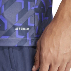 Adidas Real Madrid 23/24 Prematch Jersey (Purple) -Sports-Football Apparel adidas real madrid 23 24 prematch jersey purple 7