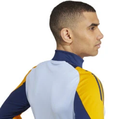 Adidas Real Madrid 24/25 1/4 Zip Training Top (Sky/Orange) 13 Adidas Real Madrid 24/25 1/4 Zip Training Top (Sky/Orange) -Sports-Football Apparel adidas real madrid 24 25 1 4 zip training top sky 5