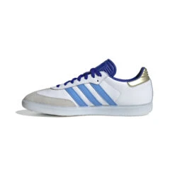 Adidas Samba Messi (White/Blue) -Sports-Football Apparel adidas samba messi white blue 3
