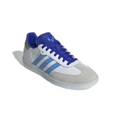 Adidas Samba Messi (White/Blue) -Sports-Football Apparel adidas samba messi white blue 4