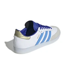 Adidas Samba Messi (White/Blue) -Sports-Football Apparel adidas samba messi white blue 5