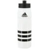 Adidas Stadium Water Bottle (White/Black) -Sports-Football Apparel adidas stadium water bottle white black