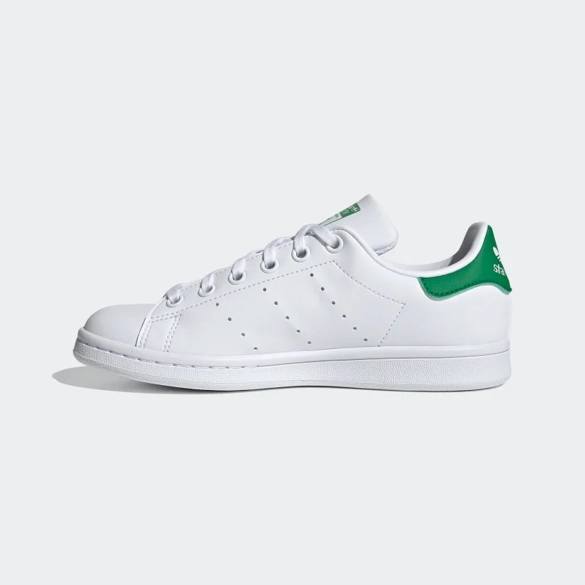 Adidas Stan Smith Jr (White/Green) 4 Adidas Stan Smith Jr (White/Green) - Image 2
