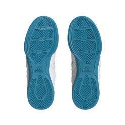 Adidas Super Sala 2 Indoor Jr (White/Blue) -Sports-Football Apparel adidas super sala 2 indoor jr white blue 1
