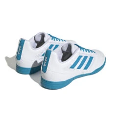 Adidas Super Sala 2 Indoor Jr (White/Blue) -Sports-Football Apparel adidas super sala 2 indoor jr white blue 4