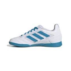 Adidas Super Sala 2 Indoor Jr (White/Blue) -Sports-Football Apparel adidas super sala 2 indoor jr white blue 7