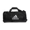 Adidas Team Issue II Duffel (Black/Silver) -Sports-Football Apparel adidas team issue ii duffel black silver