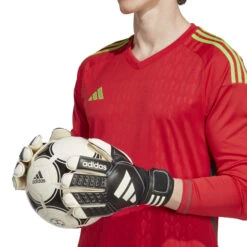Adidas Tiro League Goalkeeper Gloves (Black/White) -Sports-Football Apparel adidas tiro league goalkeeper gloves black white 5