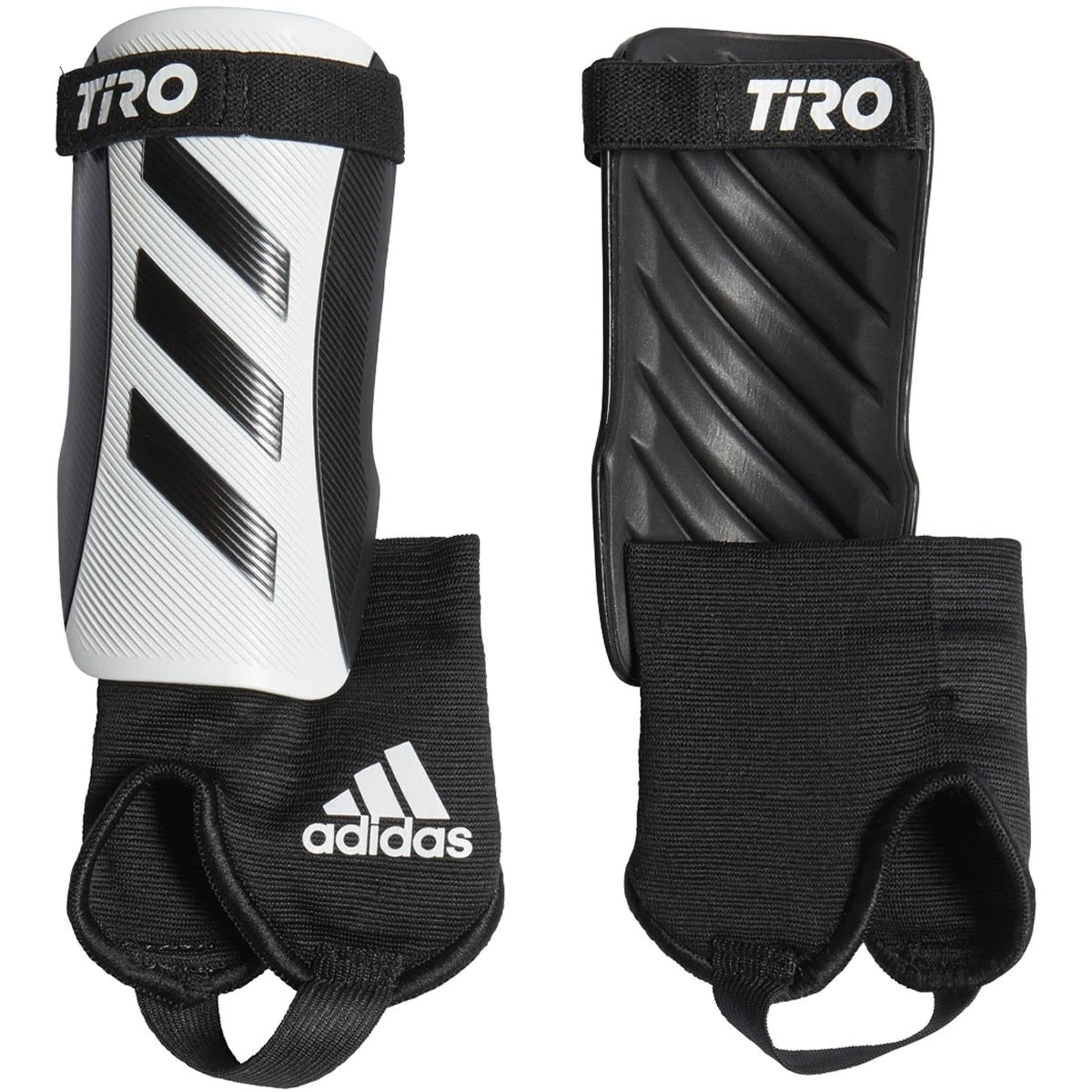 Adidas Tiro Match Shin Guards Youth (White/Black) 3 Adidas Tiro Match Shin Guards Youth (White/Black)