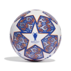 Adidas UCL 22/23 League Ball (White/Blue/Orange) -Sports-Football Apparel adidas ucl 22 23 league ball white blue orange 1