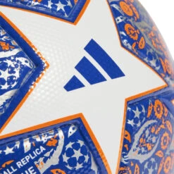 Adidas UCL 22/23 League Ball (White/Blue/Orange) -Sports-Football Apparel adidas ucl 22 23 league ball white blue orange 2