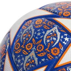 Adidas UCL 22/23 League Ball (White/Blue/Orange) -Sports-Football Apparel adidas ucl 22 23 league ball white blue orange 3