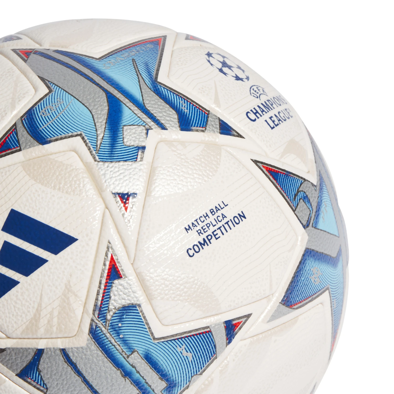 Adidas UCL 23/24 Competition Ball (White/Blue) 6 Adidas UCL 23/24 Competition Ball (White/Blue) - Image 4