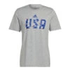 Adidas USA 2022 World Cup Tee (Gray) 2 Adidas USA 2022 World Cup Tee (Gray) -Sports-Football Apparel adidas usa 2022 world cup tee gray